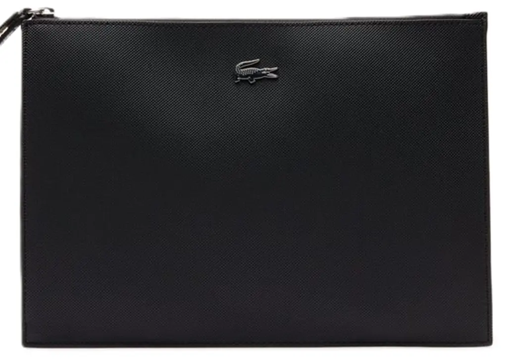Túi Lacoste Anna Canvas Clutch ‘Black’ NF2791AA-A91