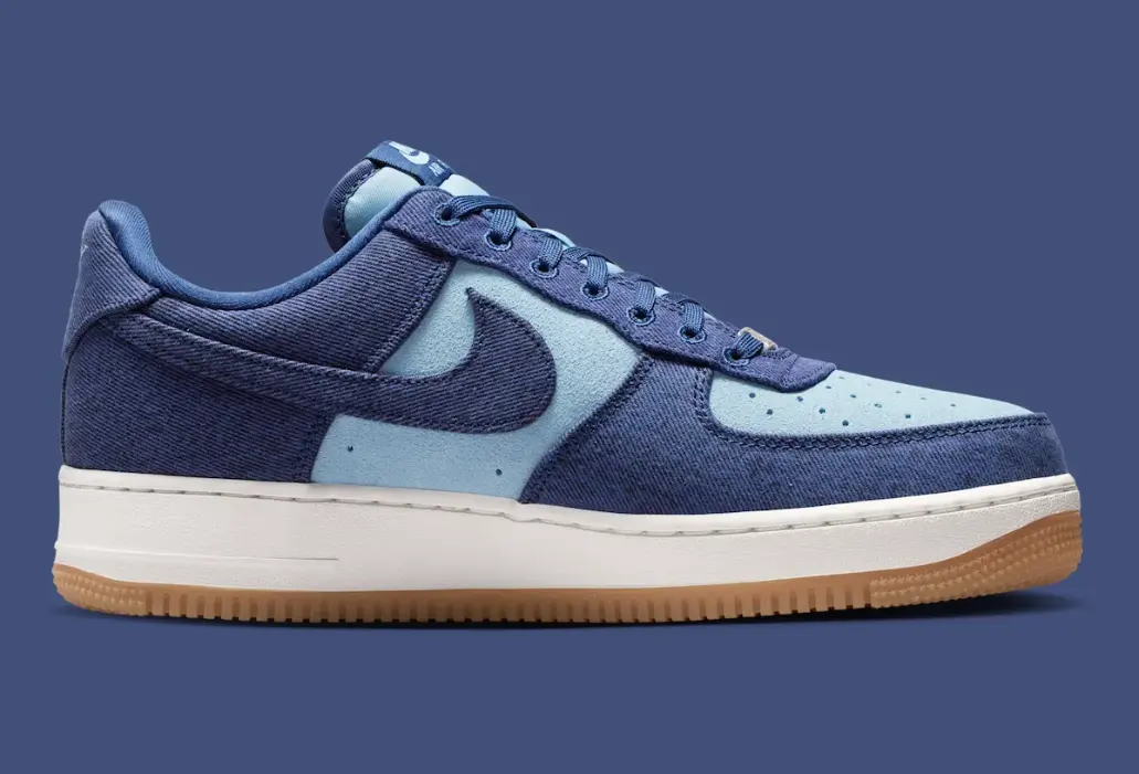 Alternative view of Giày Nike Air Force 1 Low '07 LV8 'Denim Navy' IR0951-400