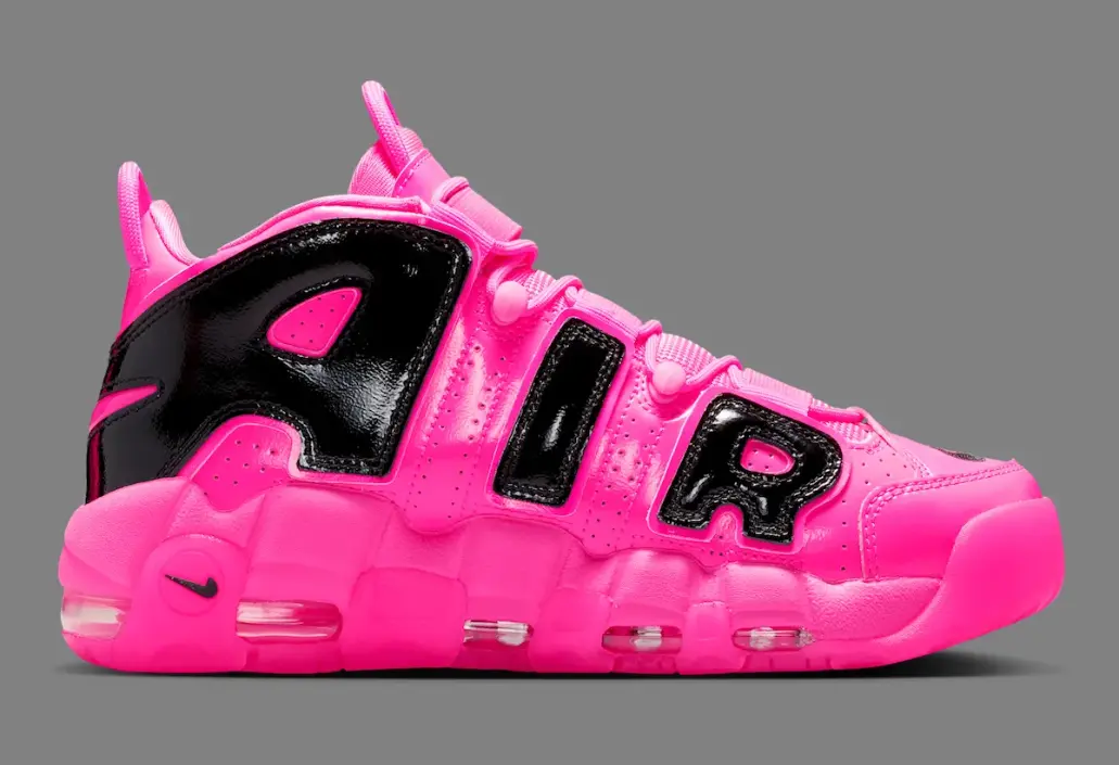 Alternative view of Giày Nike Air More Uptempo SE 'Pink Blast Black' IV2376-600