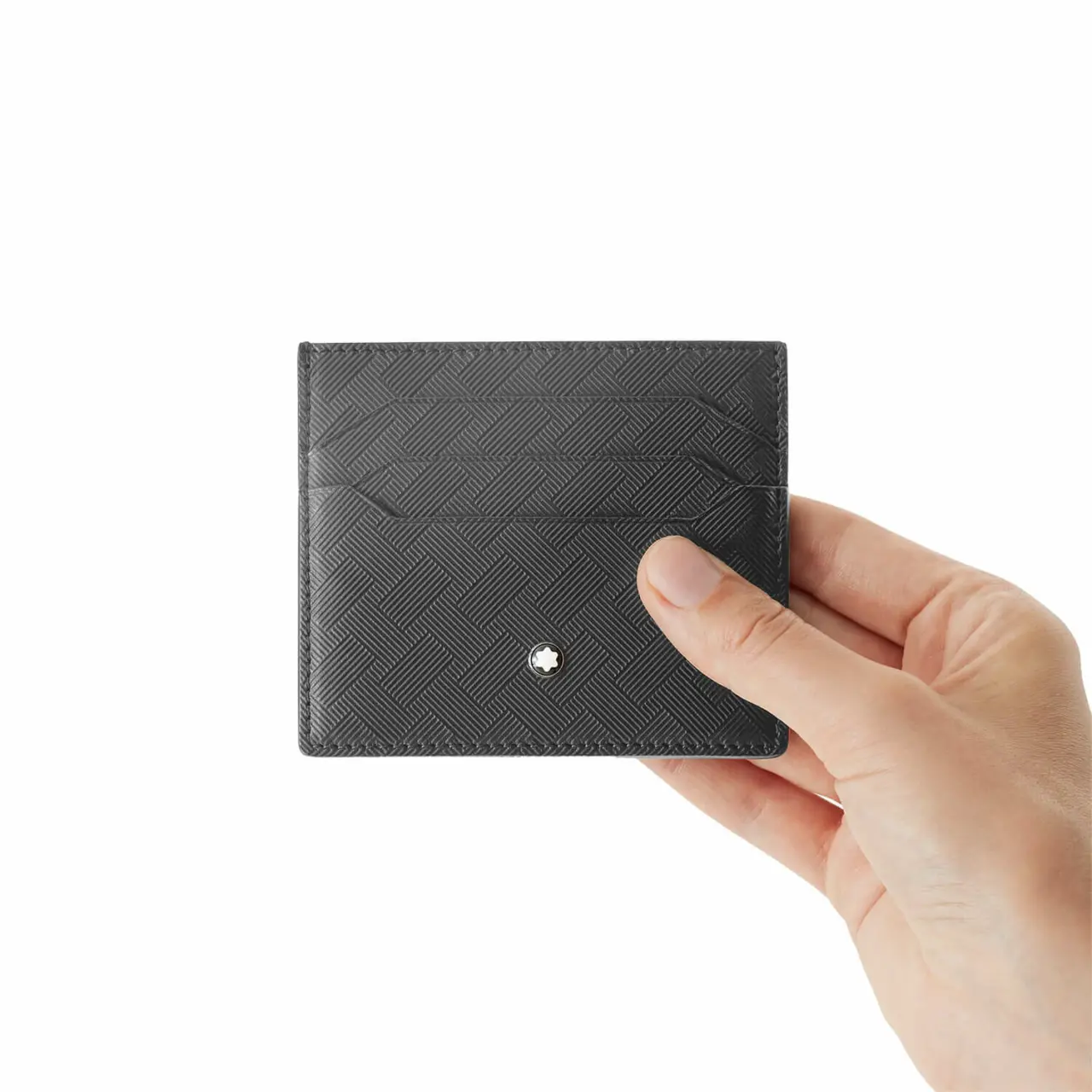 Alternative view of Ví Montblanc Extreme 3.0 Card Holder 'Grey' 131769-MB