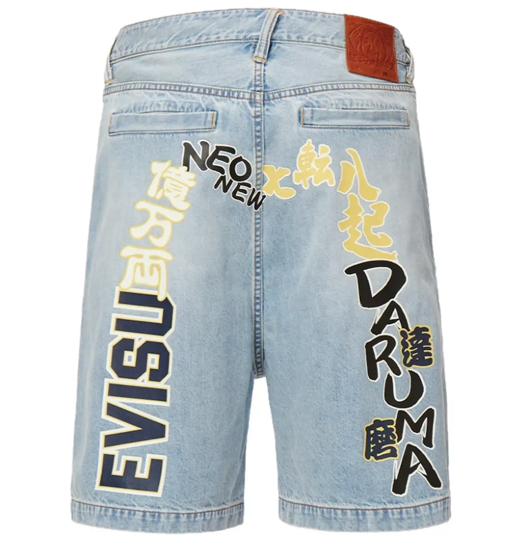 Quần Evisu Daicock Print Denim ‘Indigo’ 2ESHTM2DS206FFCT