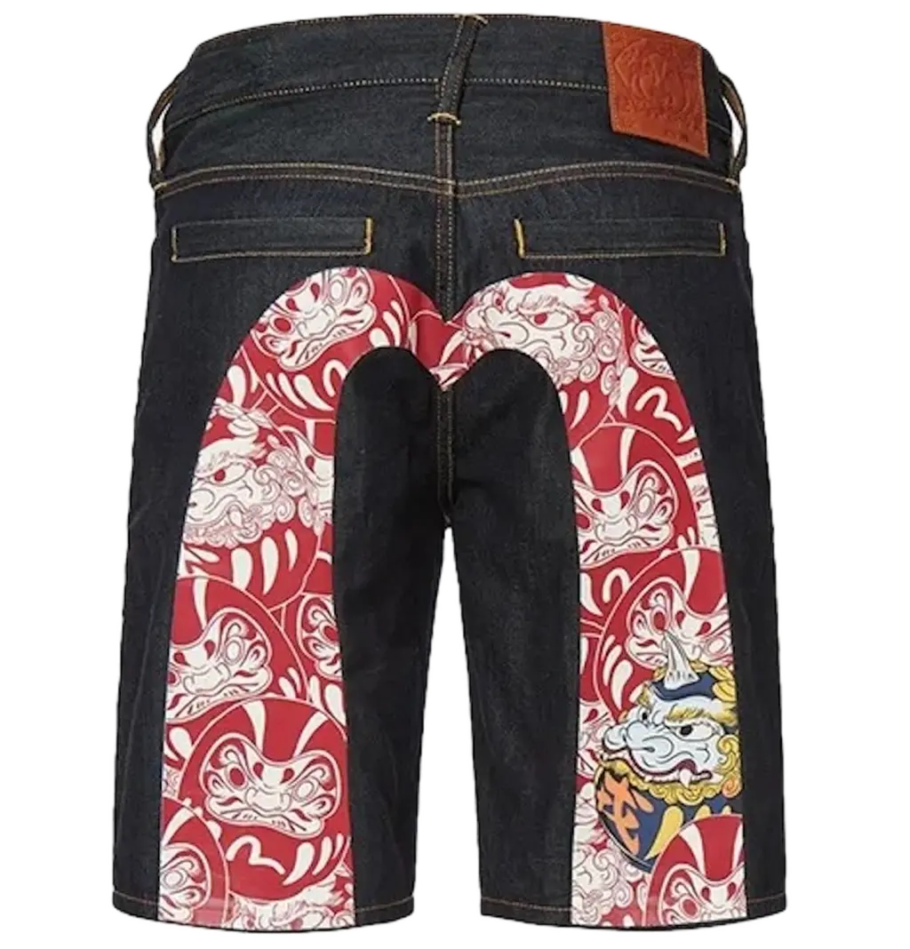 Quần Evisu Denim Shorts ‘Black’ 2ESHTM2DS207XXCT