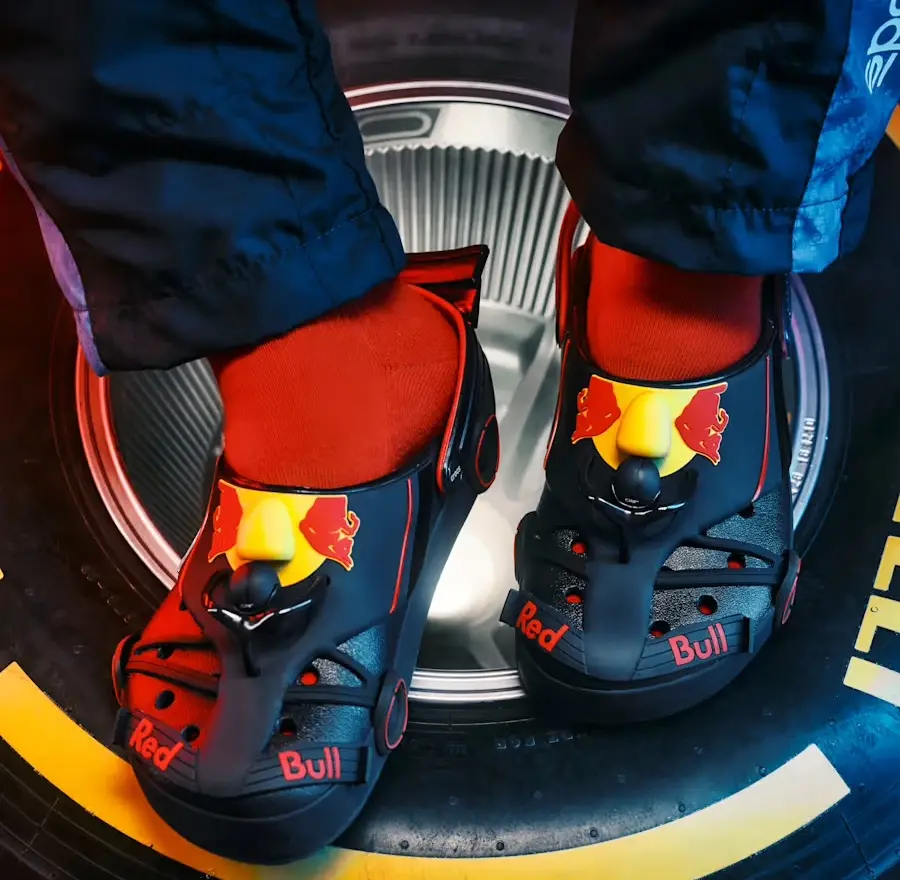 Alternative view of Dép Crocs Crocband Clog 'Red Bull Racing' 212707-90H