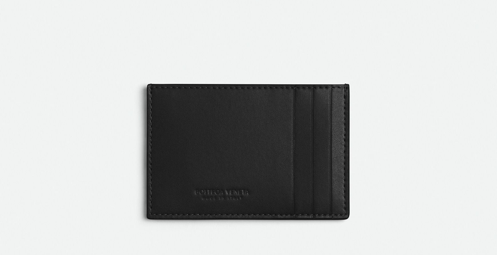 Alternative view of Ví Bottega Veneta Cassette Credit Card ‘Black’ 748052VBWD38803