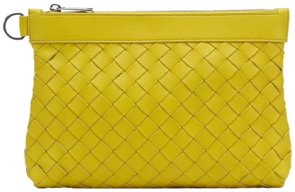 Túi Bottega Veneta Intrecciato Clutch ‘Yellow’ 651854V0E512671