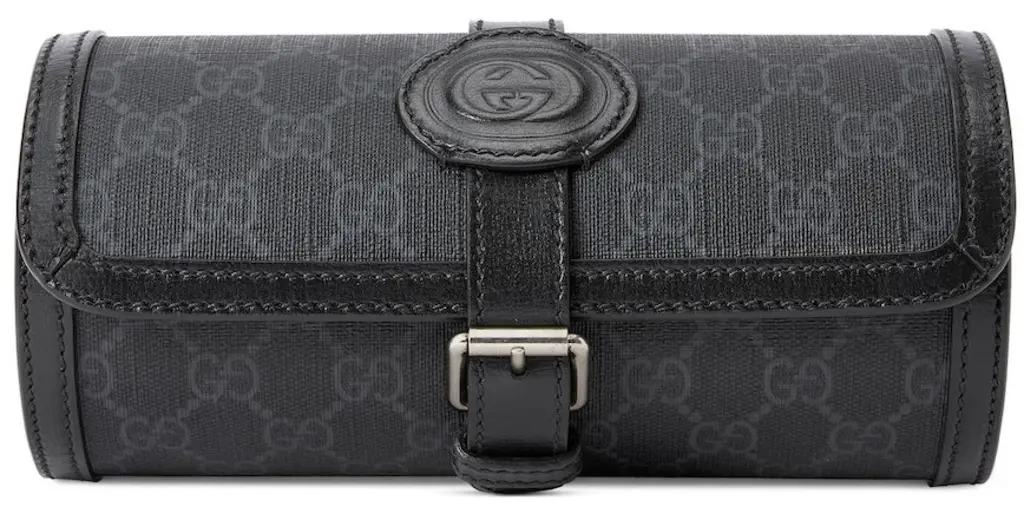 Túi Gucci Leather Watch Bag 752464-92TCN-1000