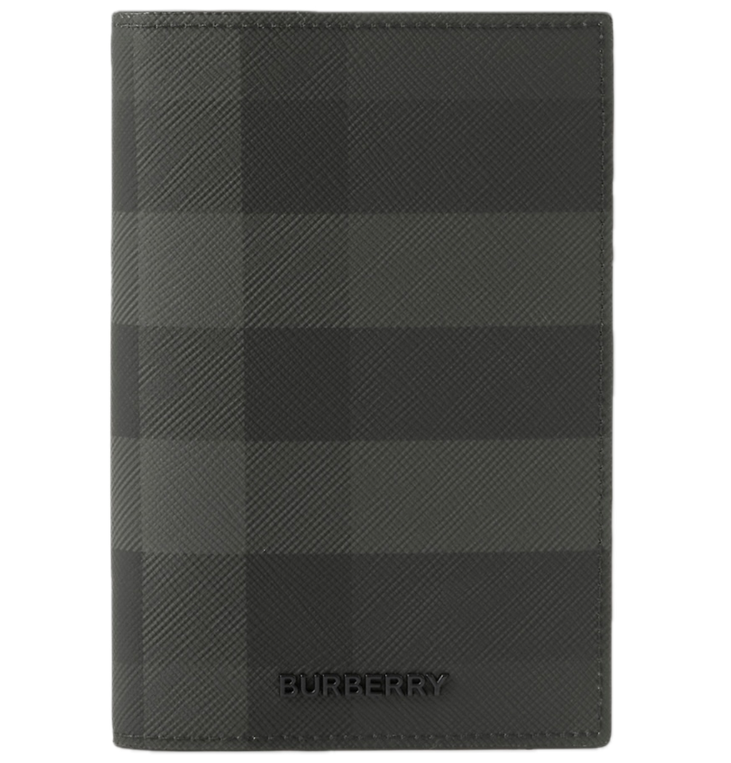 Ví Burberry Check Passport Holder ‘Grey’ 80732781