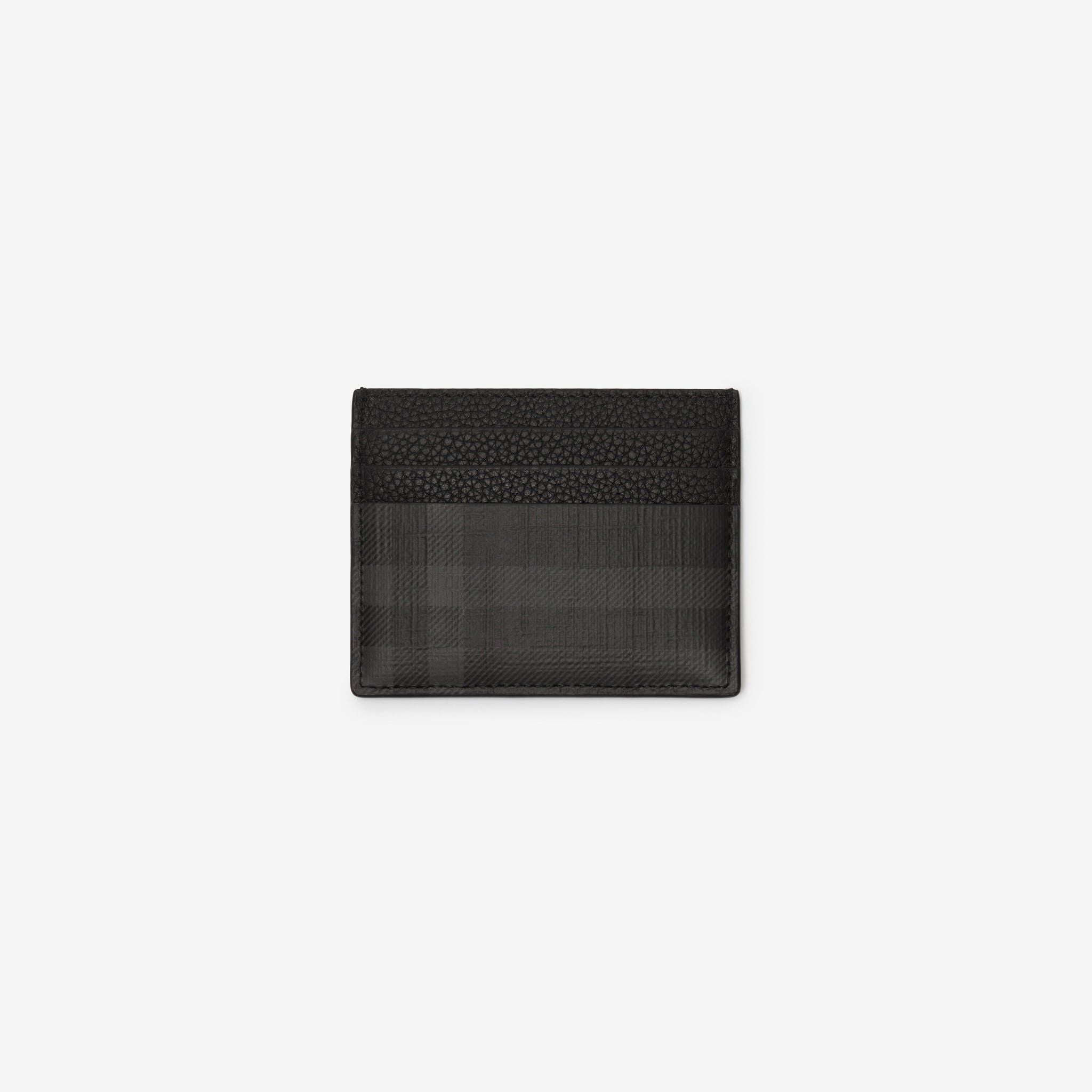 Alternative view of Ví Burberry City Check Card Case ‘Grey’ 81278671