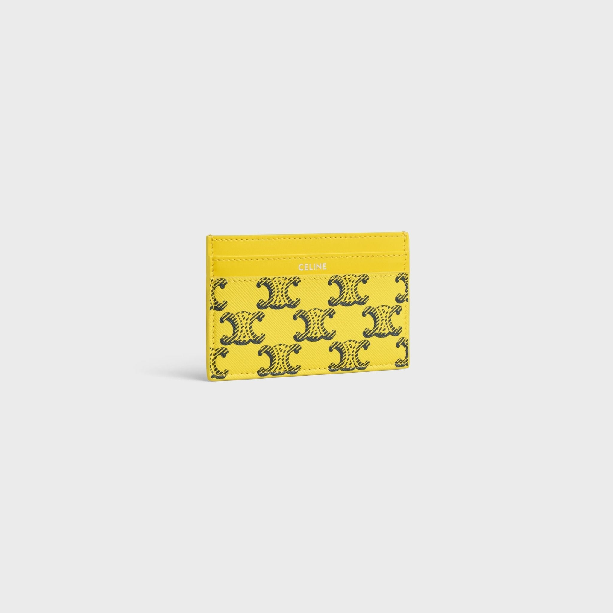Alternative view of Ví Celine Card Holder 'Ultra Yellow' 10N762V17-11AL