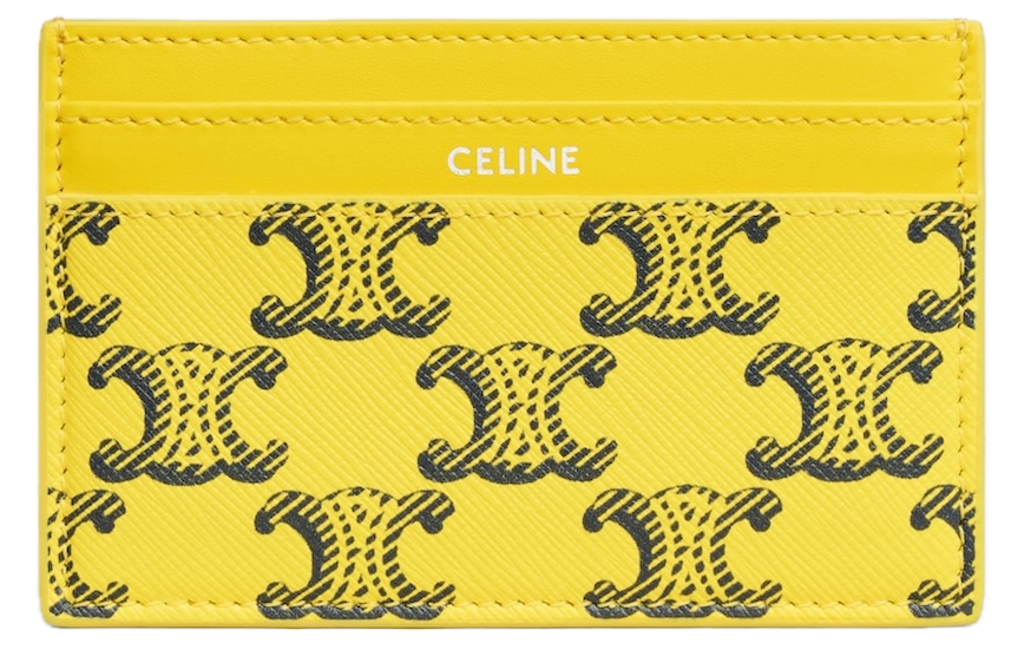 Ví Celine Card Holder 'Ultra Yellow' 10N762V17-11AL