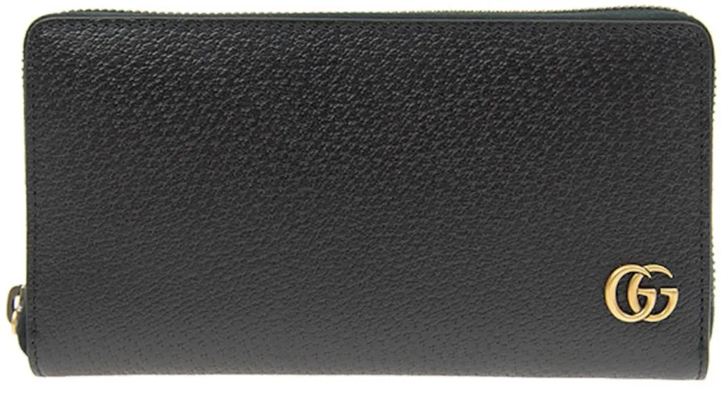 Ví Gucci Leather Long Wallet 'Black' 428736-DJ20T-1000