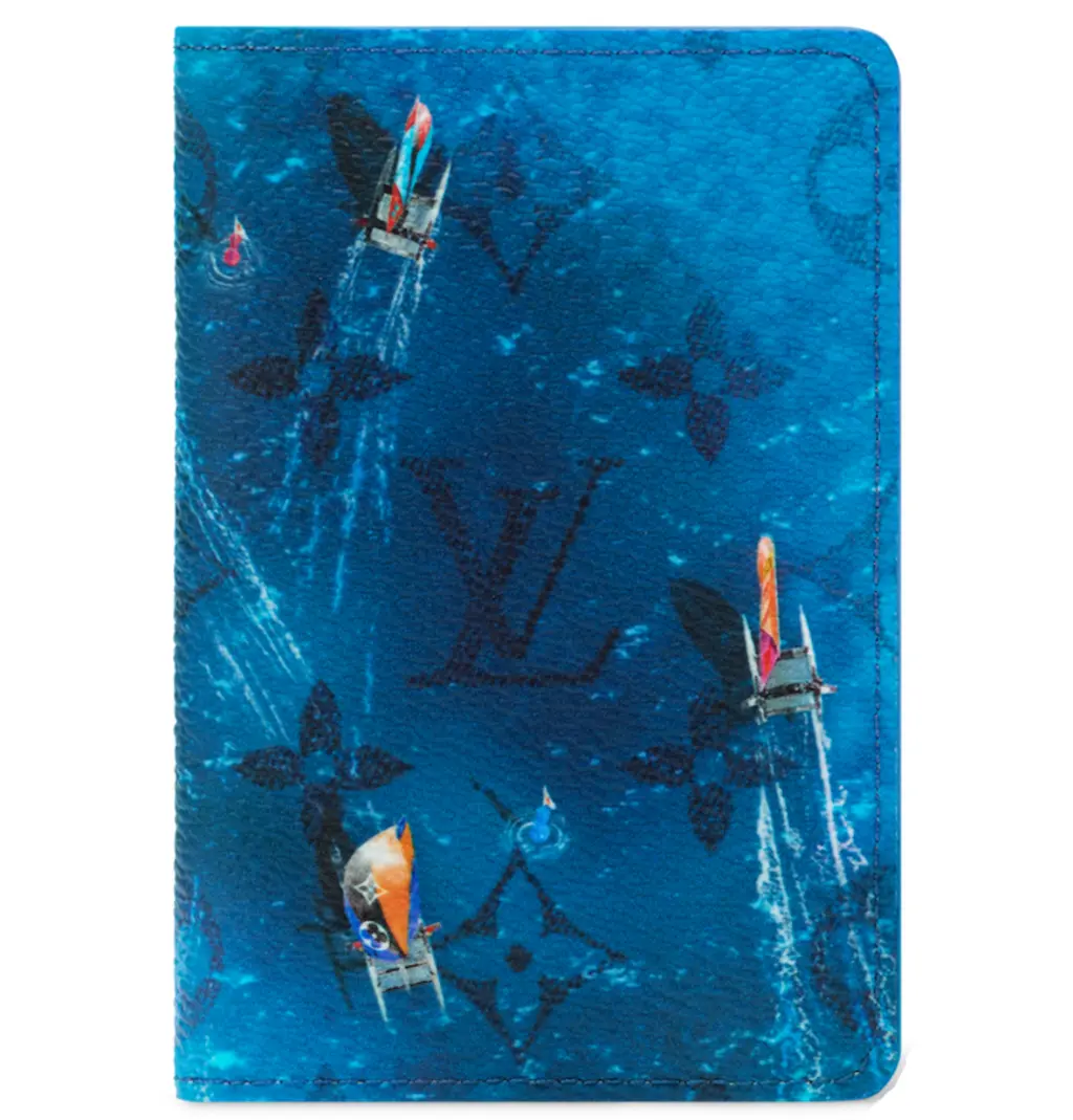 Ví Louis Vuitton Pocket Organizer 'Navy' M28812