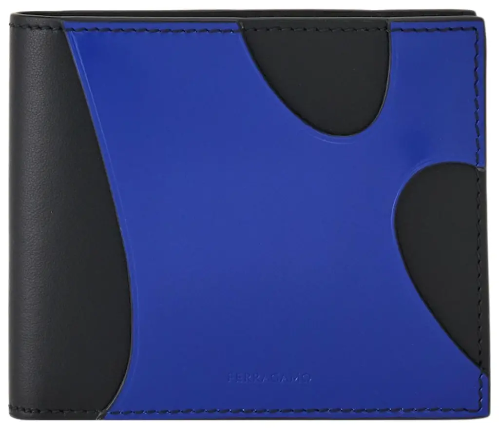 Ví Salvatore Ferragamo Leather Wallet ‘Blue’ 661272-765952