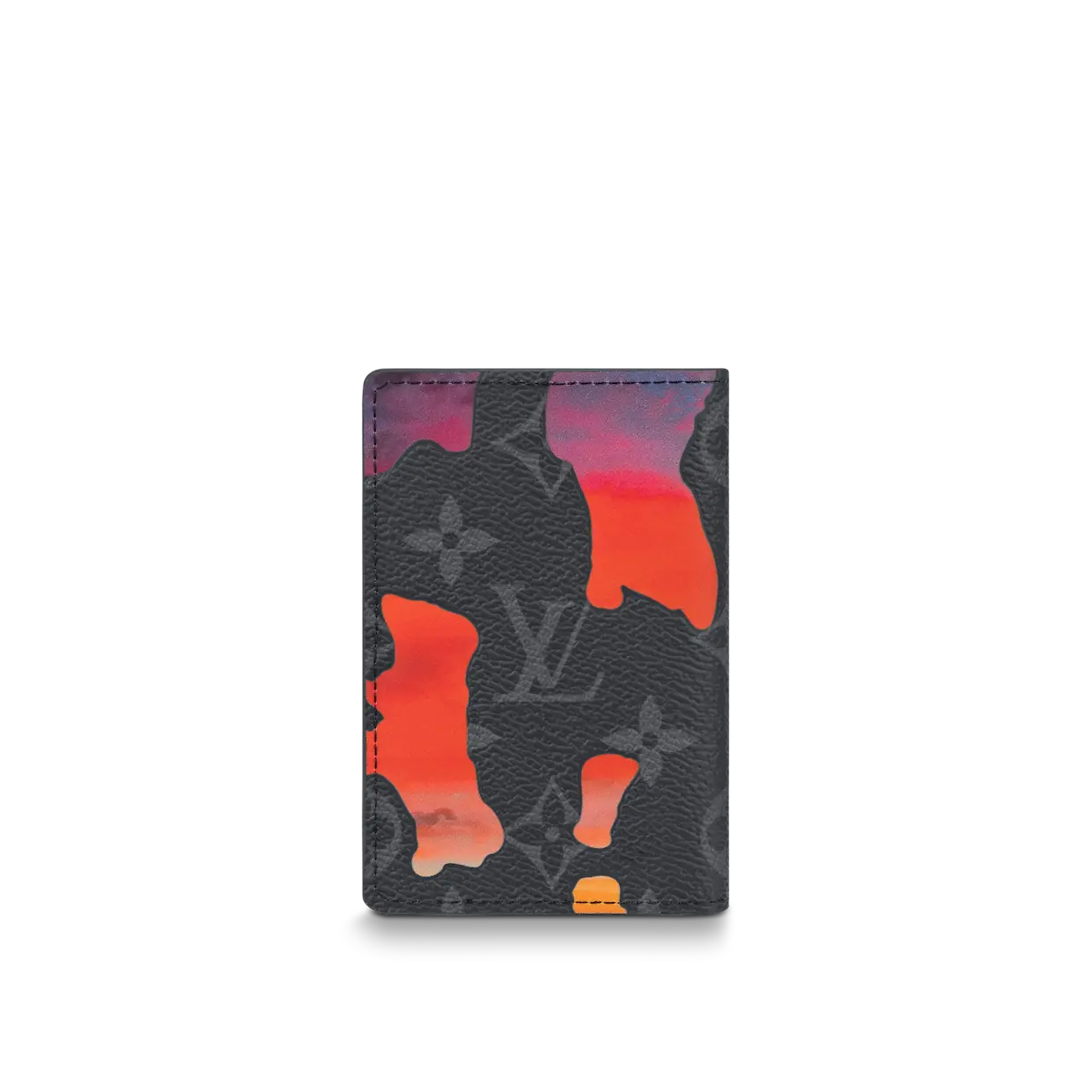 Alternative view of Ví Louis Vuitton Pocket Organiser 'Black Red' M81757