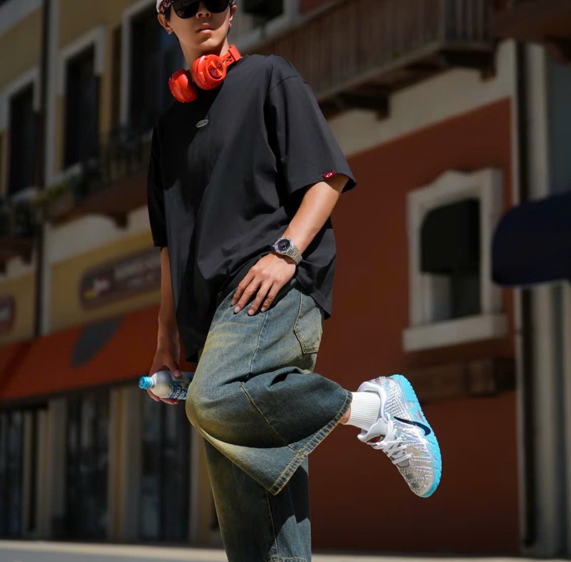 Alternative view of Giày Nike Ja 3 x Jurassic Park 'Cloud Island' IU7240-002