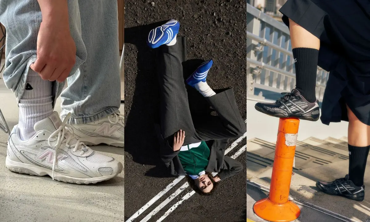 Hinh anh cac mau sneaker Low Profile hot nhat nam 2026 voi thiet ke gon nhe, thanh lich va da dang phong cach.