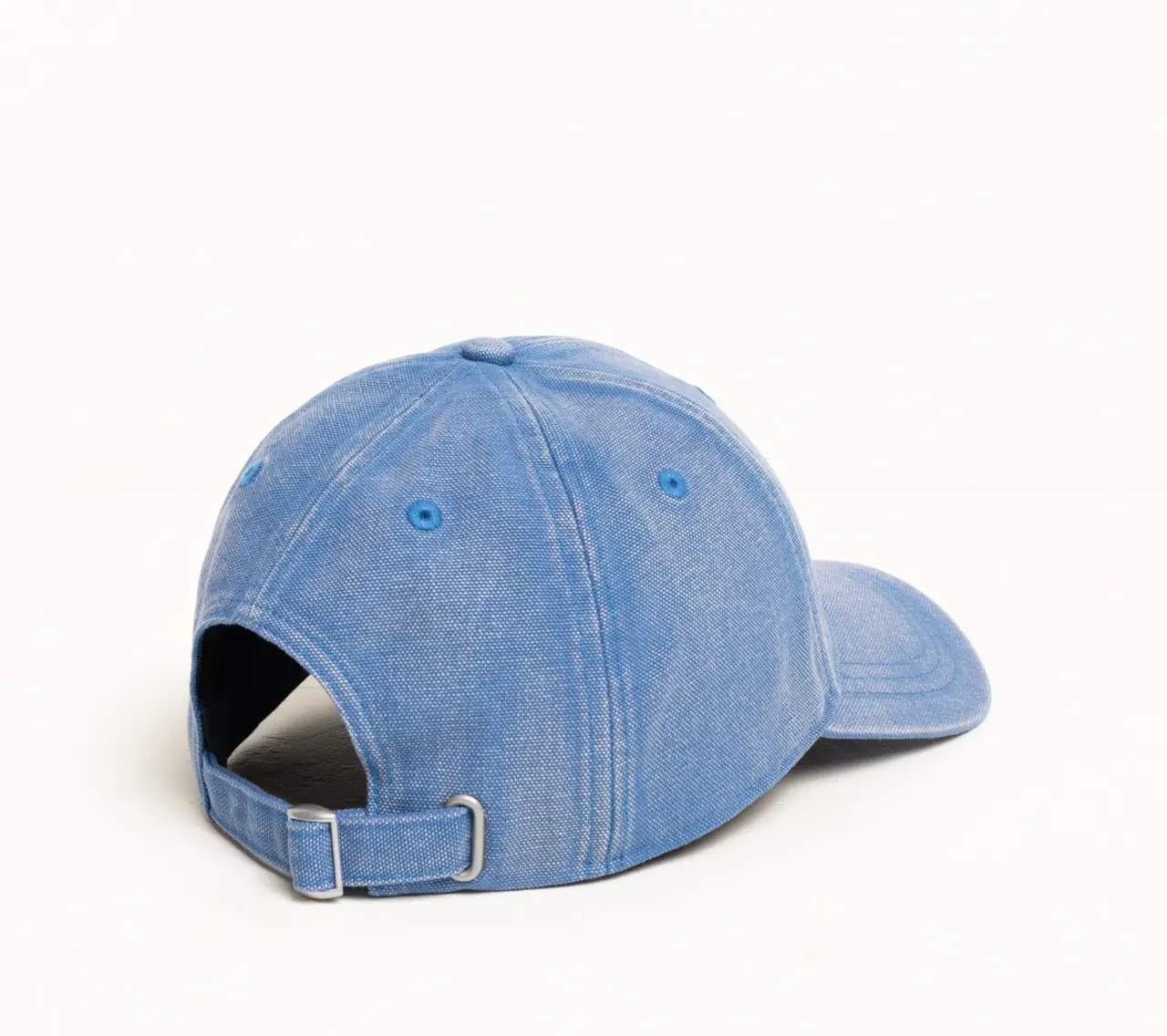 Alternative view of Mũ Stüssy Basic Washed Canvas 'Blue' 1311210-BLUE
