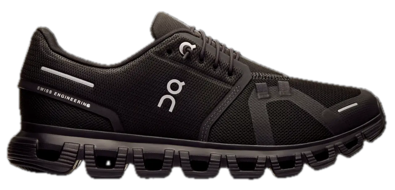 Giày On Runnig Cloud 6 Wide 'Black Silver' 3WG10361043