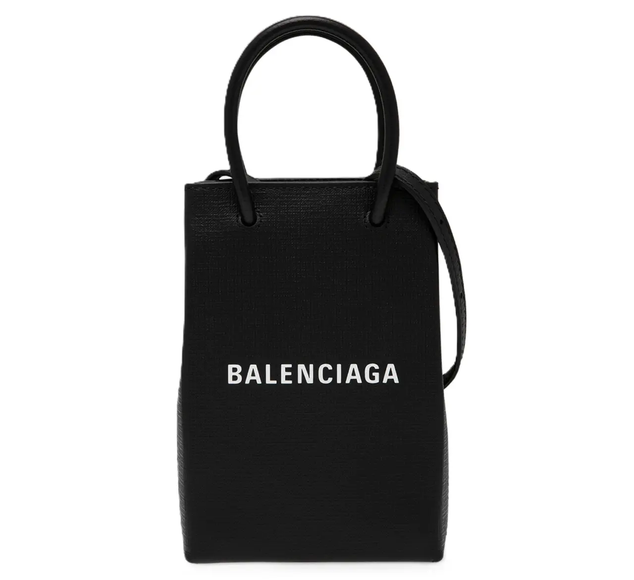 Túi Balenciaga Shopping Phone Holder Bag 'Black' 5938260AI2N1000