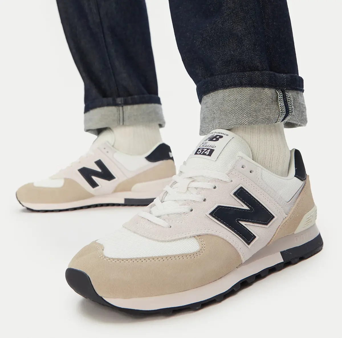 Alternative view of Giày New Balance 574 'Sea Salt Linen' U5746SG