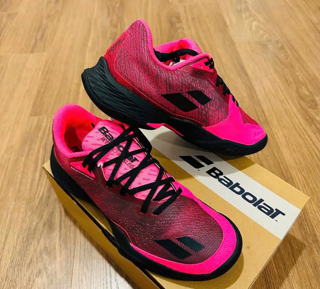 Alternative view of Giày Babolat Jet Mach ‘Pink Black’ 3A0F26B932-5086