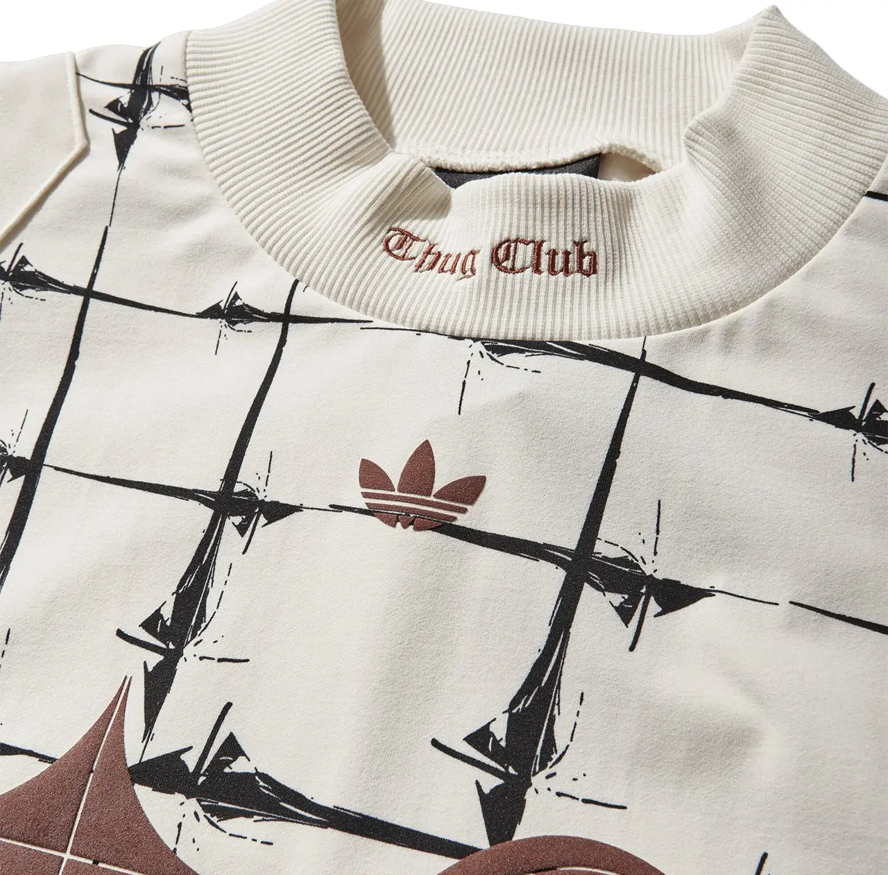 Alternative view of Áo Adidas Thug Club Goalie Long-Sleeve 'Cream White' KF6914