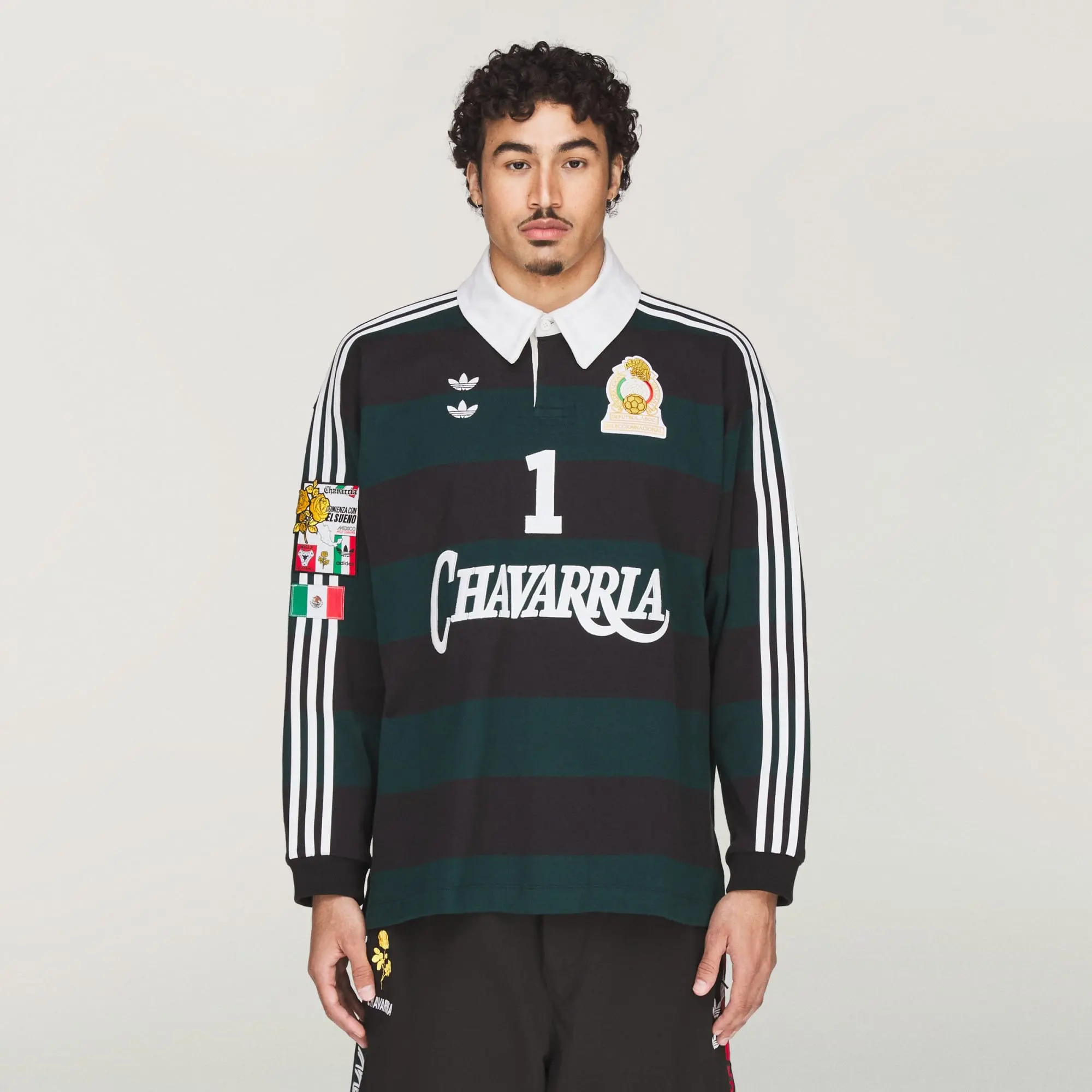 Alternative view of Áo Adidas Rugby Longsleeves 'Aurora Ivy' KV1977