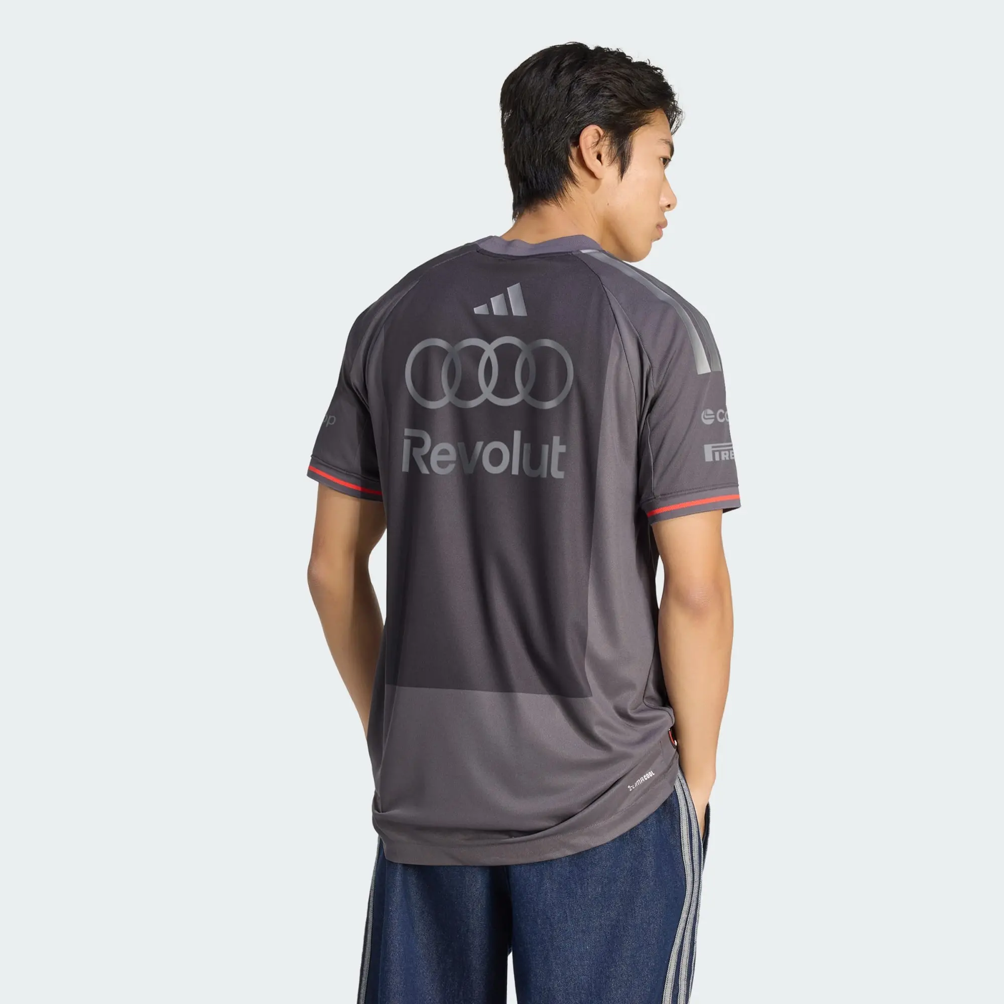 Áo Adidas Authentic Audi Revolut F1 Team Driver Jersey KE9091 - Ảnh 3
