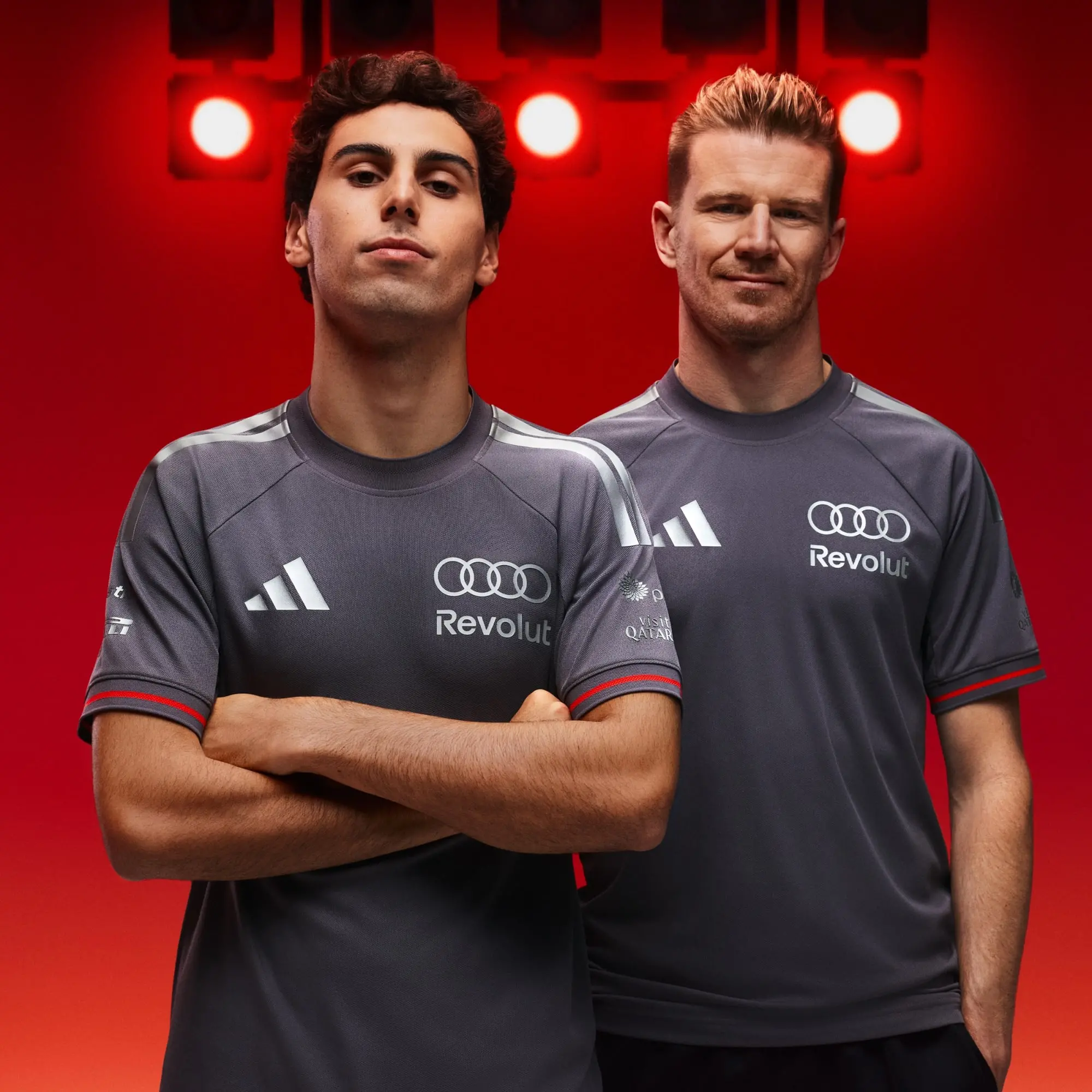 Áo Adidas Authentic Audi Revolut F1 Team Driver Jersey KE9091 - Ảnh 6