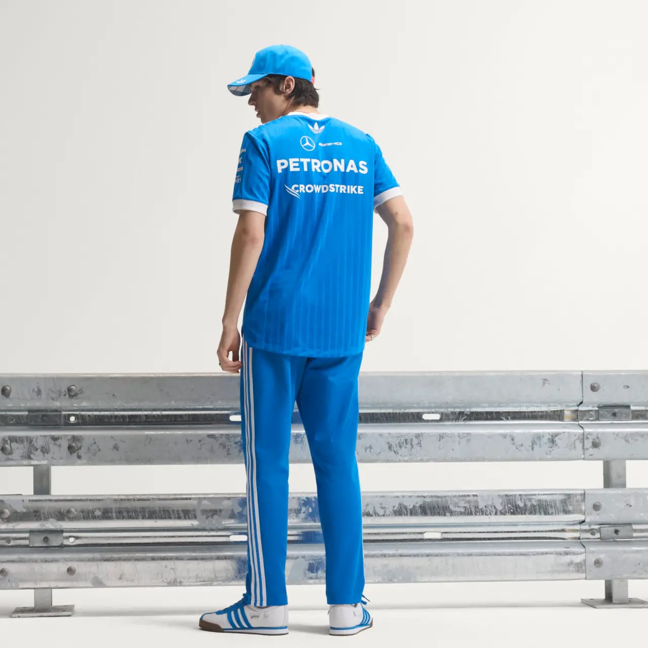Áo Adidas Mercedes AMG Petronas F1 Jersey ‘Blue’ KT5127 - Ảnh 3
