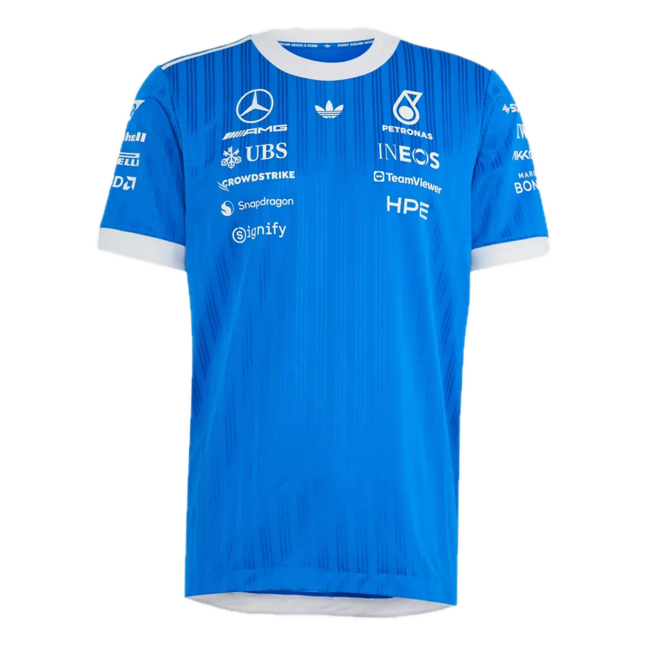 Áo Adidas Mercedes AMG Petronas F1 Jersey ‘Blue’ KT5127