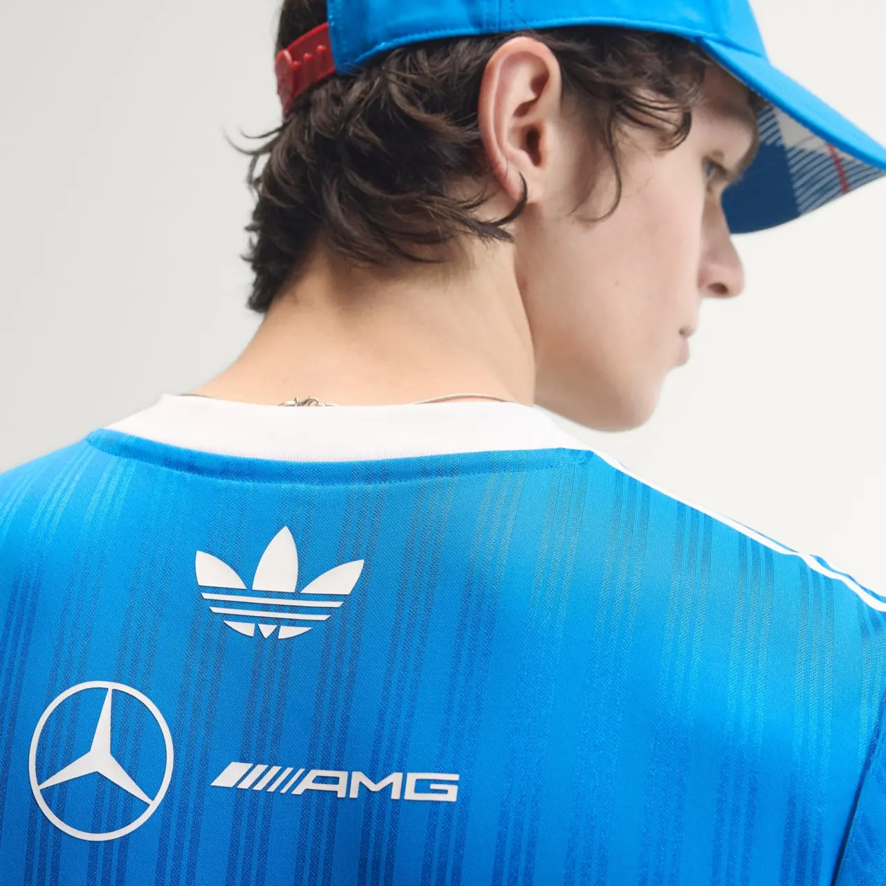 Áo Adidas Mercedes AMG Petronas F1 Jersey ‘Blue’ KT5127 - Ảnh 5