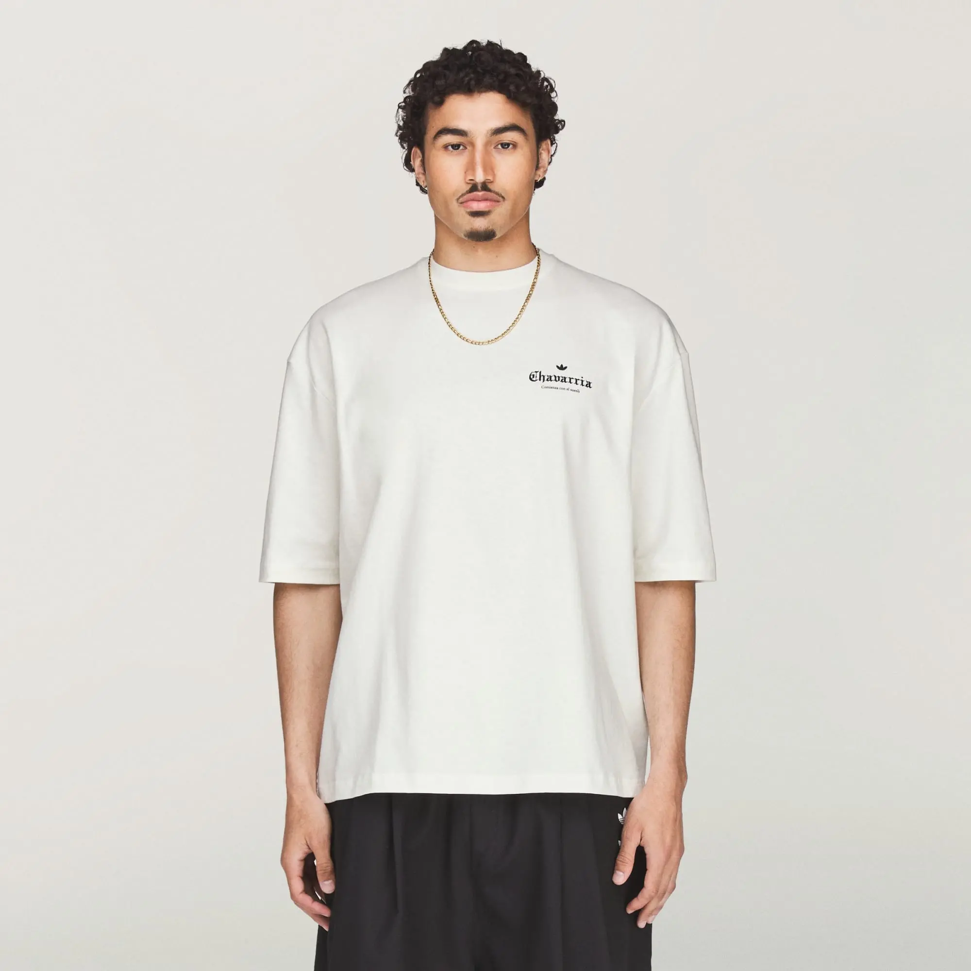 Alternative view of Áo Adidas T-Shirt With Chavarria Print 'White' KY7707