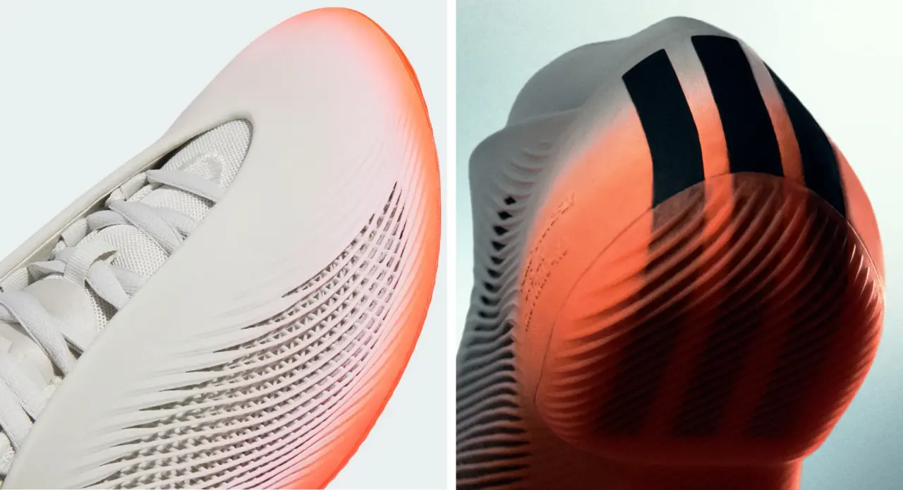 Adidas mang tương lai đến sân bóng rổ với mẫu giày BB.01 được in 3D