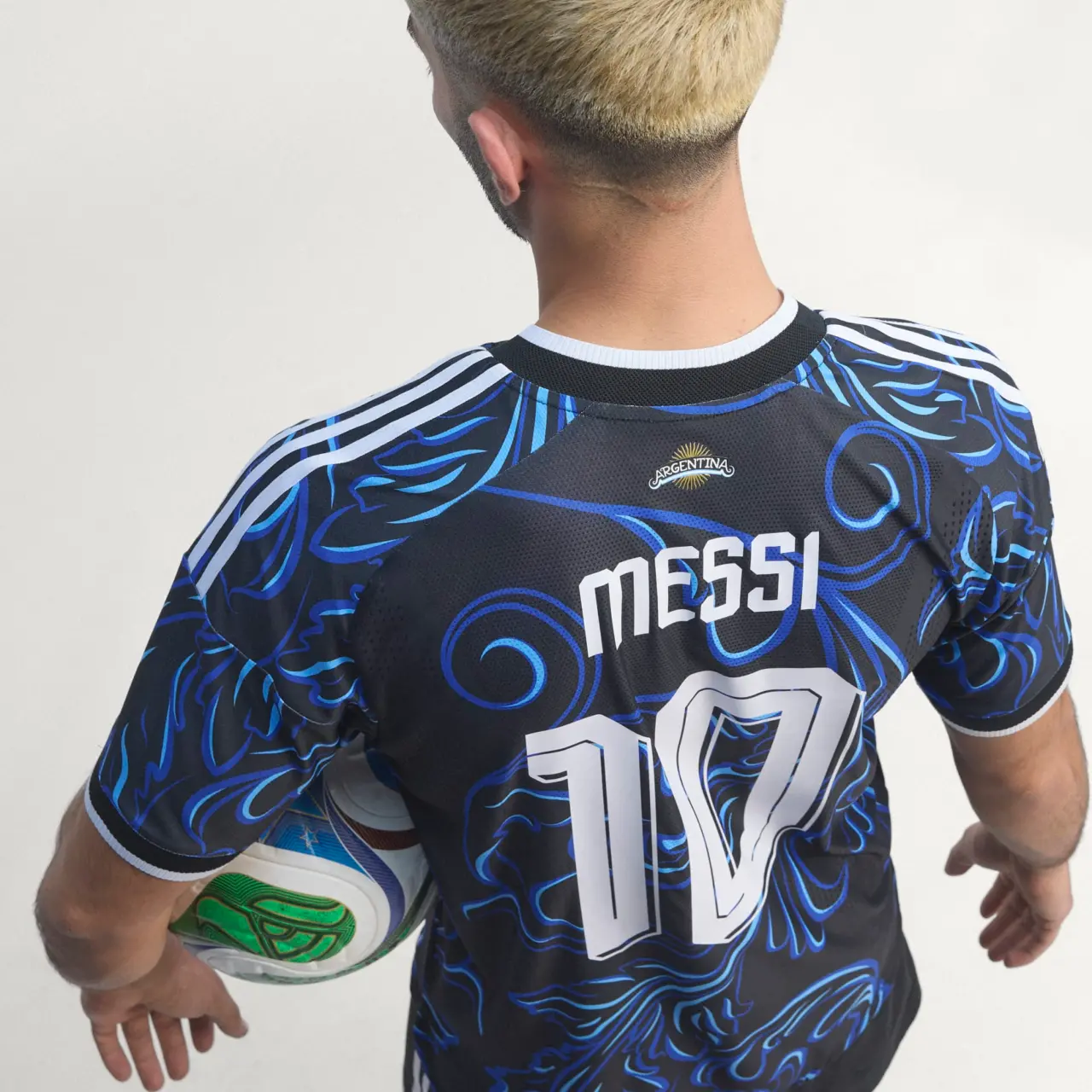 Áo Adidas Argentina 26 Away Messi Jersey KH3935 - Ảnh 3