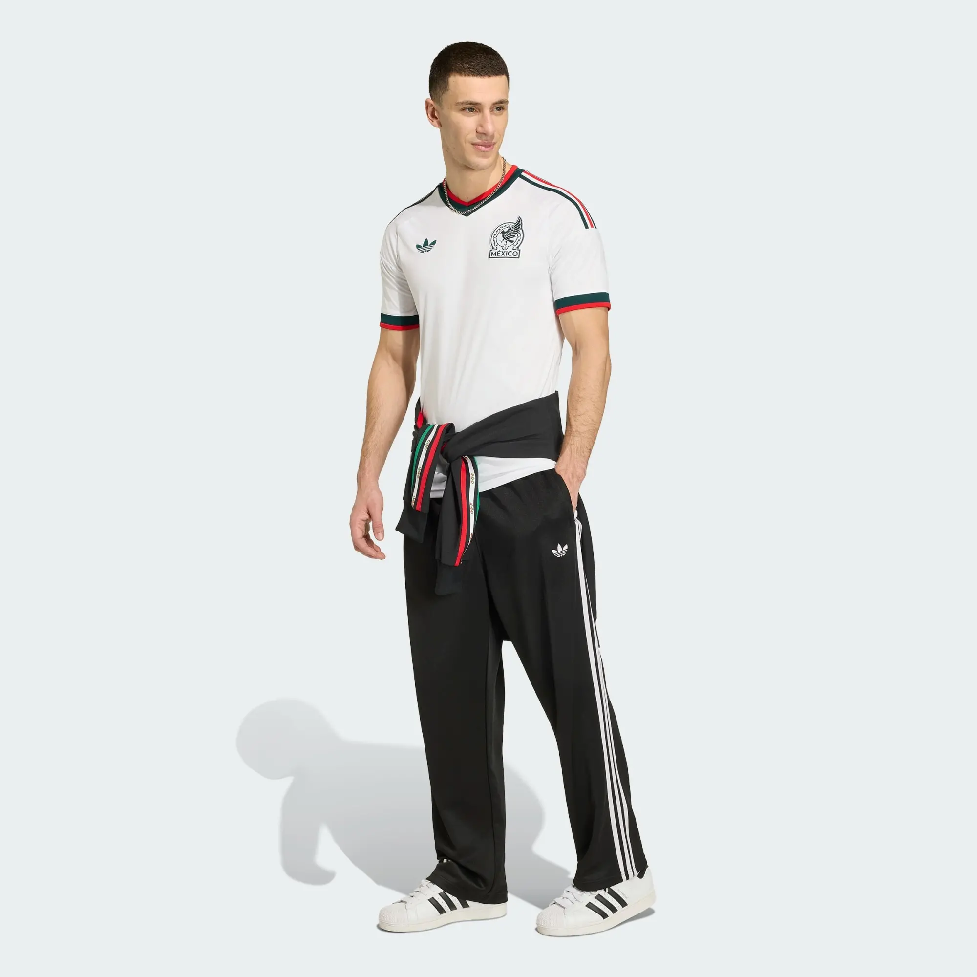 Áo Adidas Mexico 26 Away Jersey 'White' JZ0736 - Ảnh 4