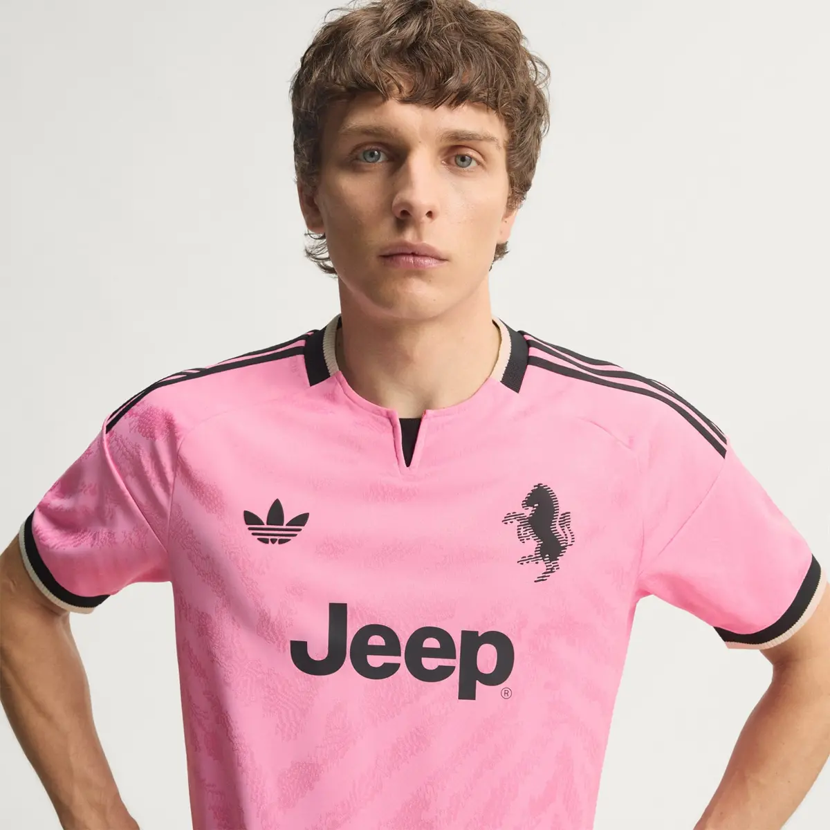 Áo Adidas Juventus 26/27 Away Authentic Jersey 'True Pink' KR4646 - Ảnh 3