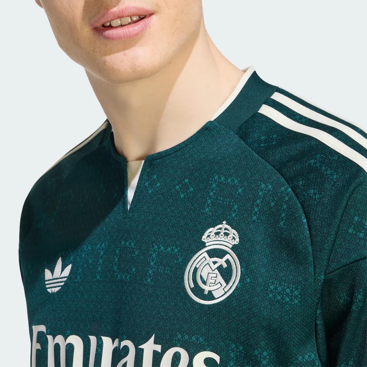 Áo Adidas Real Madrid 26/27 Away Jersey 'Green' JZ7205 - Ảnh 3