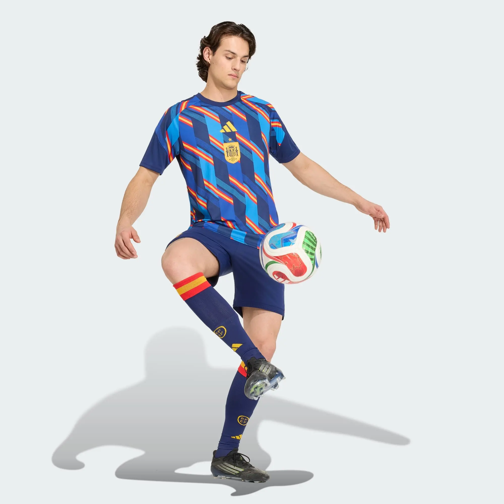 Áo Adidas Spain 26 Home Pre Match Jersey KA1906 - Ảnh 4