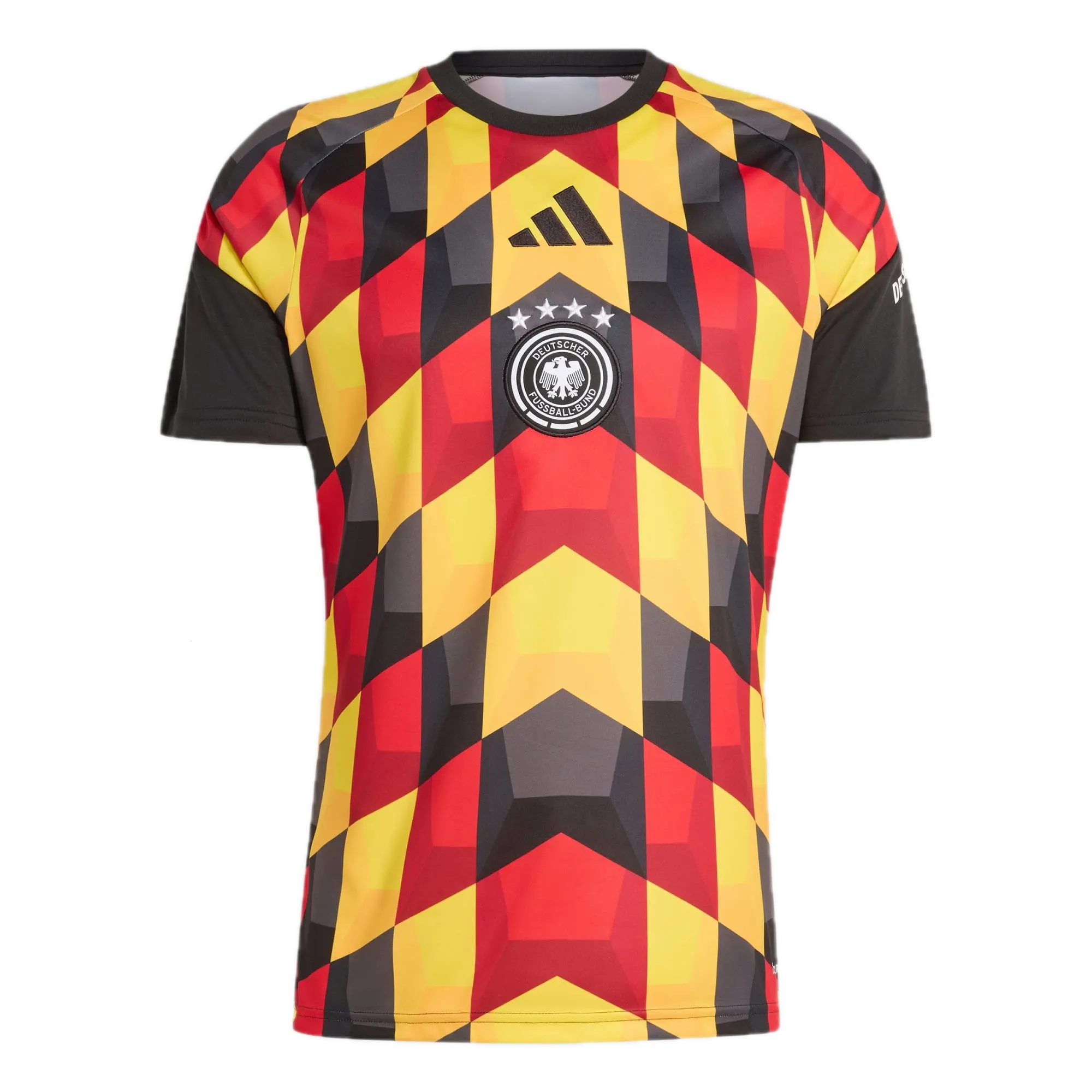 Áo Adidas Germany 26 Home Kit Pre-Match ‘Black’ JZ4577