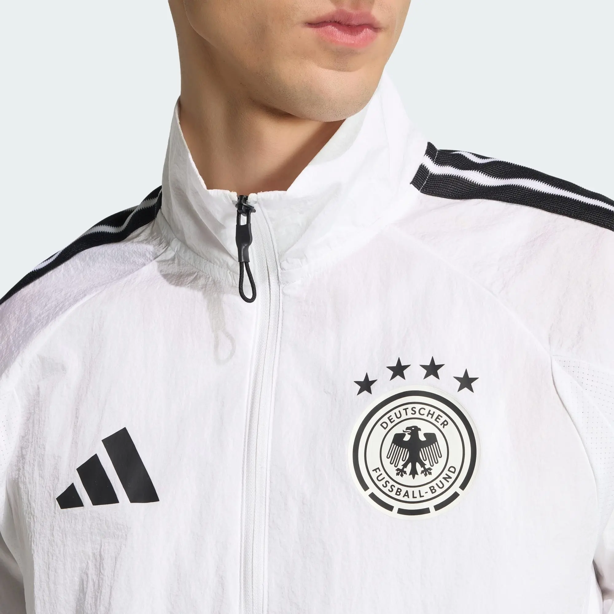 Áo Adidas Germany National Team Home Flag Ceremony JZ9339 - Ảnh 6