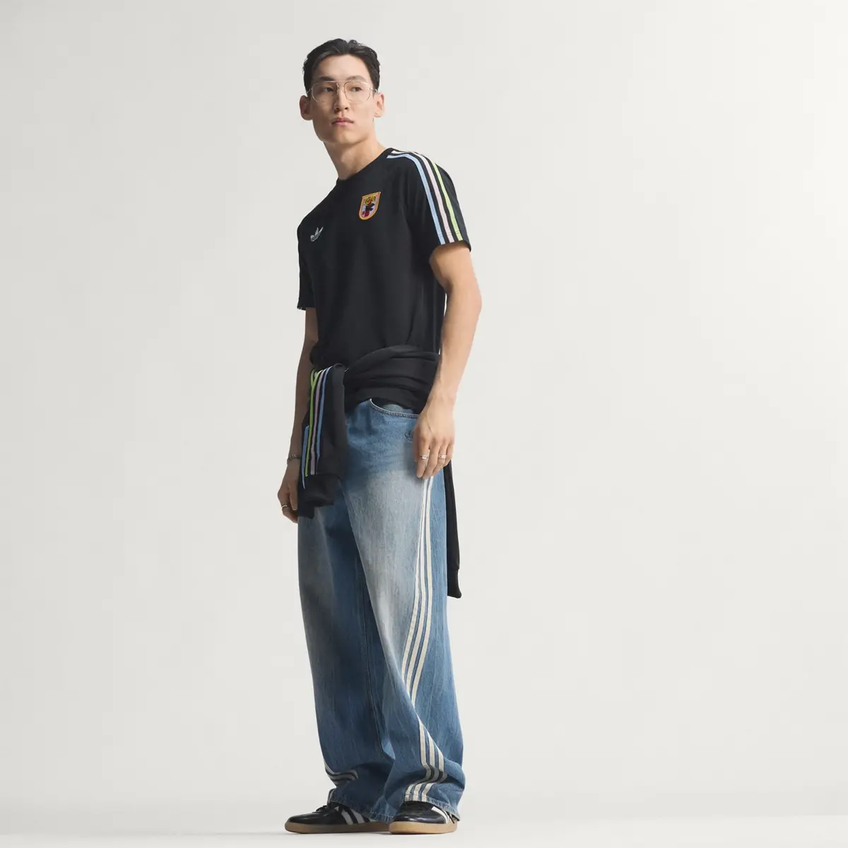 Alternative view of Áo Adidas Japan 2026 T-Shirt Asia Sizing 'Black' KA1521