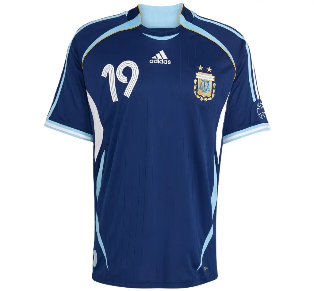Áo Argentina Messi Away Jersey 2006 'Dark Blue' JN3709