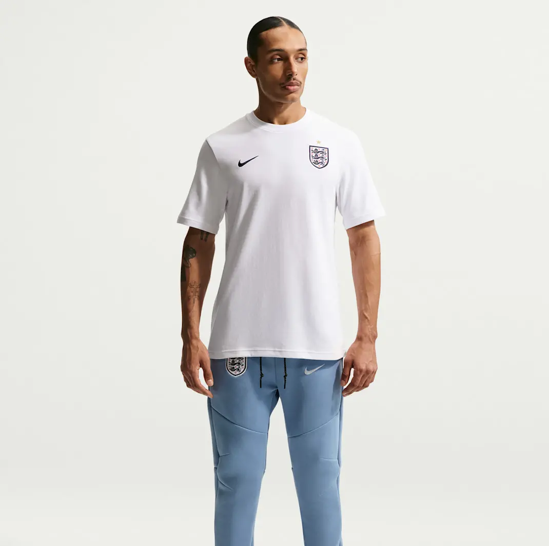 Alternative view of Áo Nike England Primary Dri-FIT Football 'White' IB6228-100