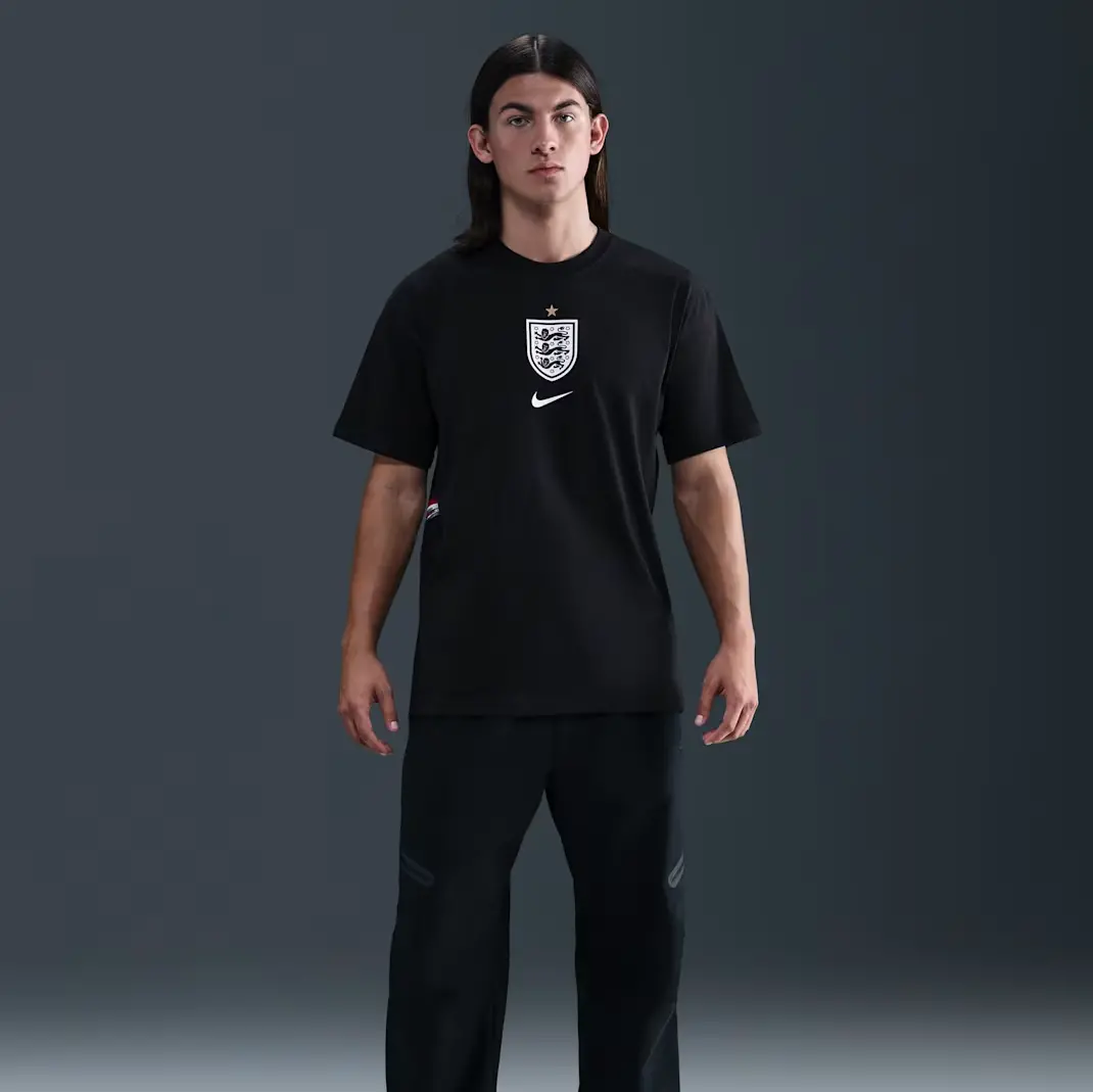 Alternative view of Áo Nike England Premium Goalkeeper T-Shirt 'Black' IO4575-010