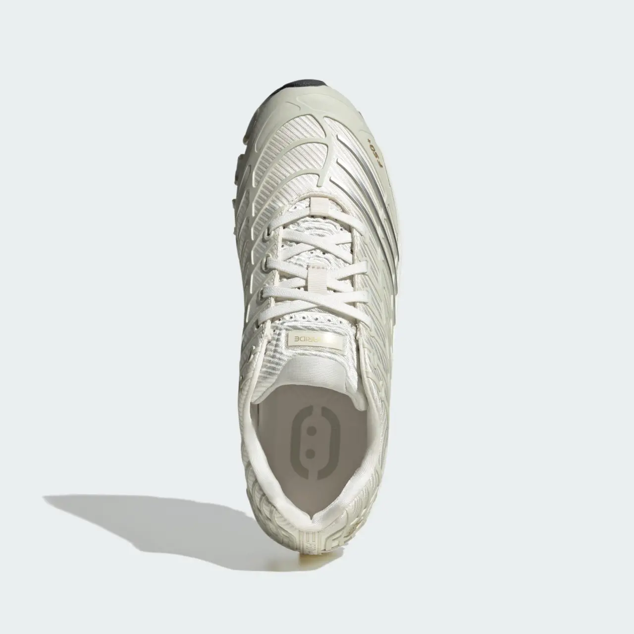 Alternative view of Giày Adidas Megaride F50 'White Gold Metallic' KI4740