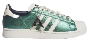 Giày Adidas Superstar II 'Green Silver' KI6583