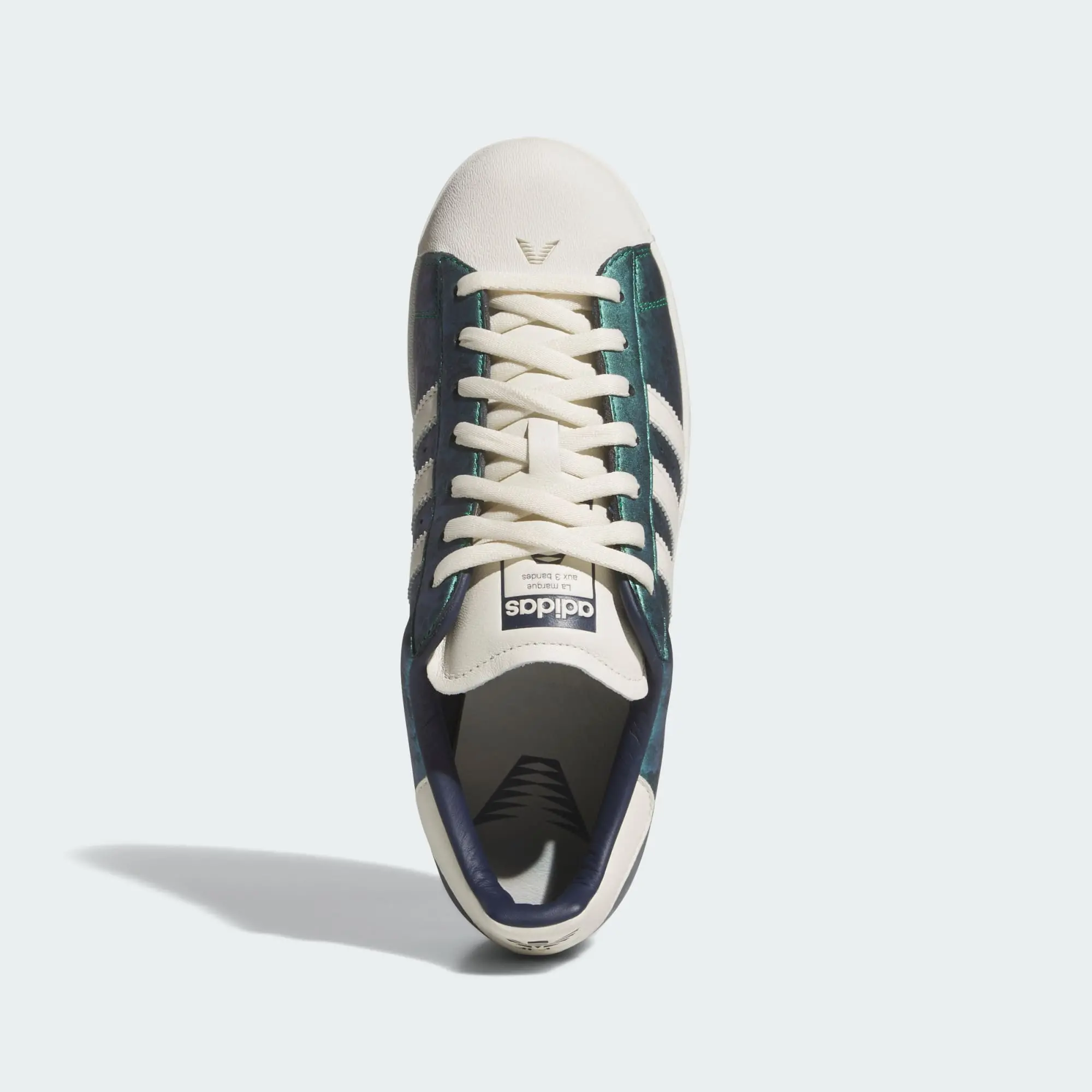Alternative view of Giày Adidas Superstar II 'Green Silver' KI6583
