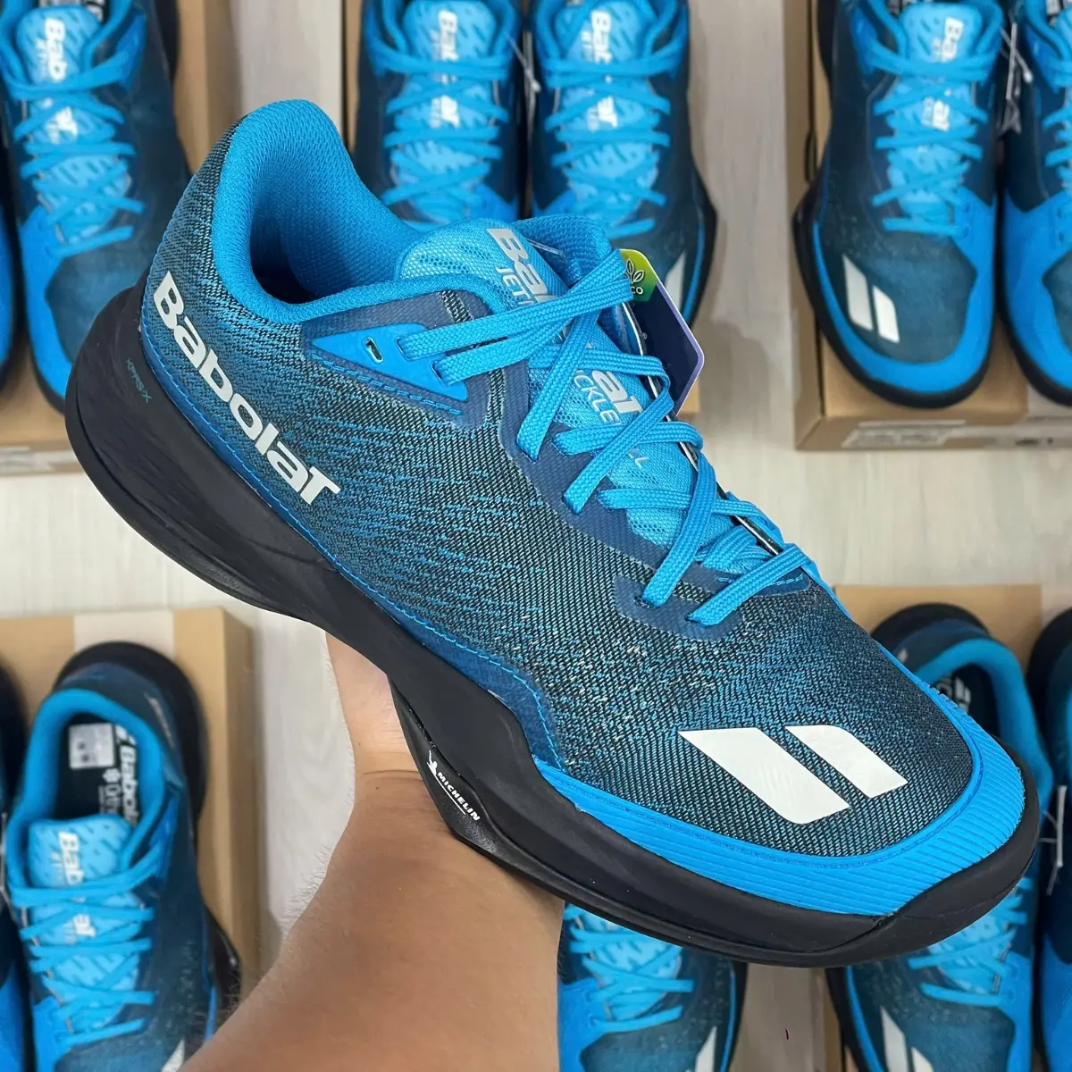 Alternative view of Giày Babolat Jet Mach All Court 'Blue' 3A0S26B932-4113