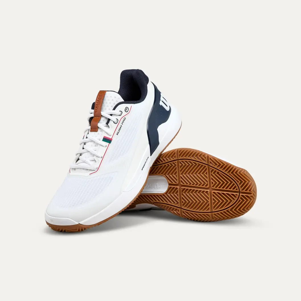 Alternative view of Giày Wilson Rush Pro 5 Clay 'Navy Blazer' WRS338670